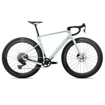 Orbea rower gravelowy TERRA RACE M31eLTD z OQUO RC30TEAM 1X M Frozen Concrete
