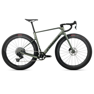 Orbea rower gravelowy TERRA RACE M31eLTD z OQUO RC30TEAM 1X M Spaceship Green