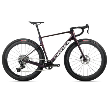 Orbea rower gravelowy TERRA RACE M21eLTD z OQUO RC30TEAM 1X S Sunset Carbon