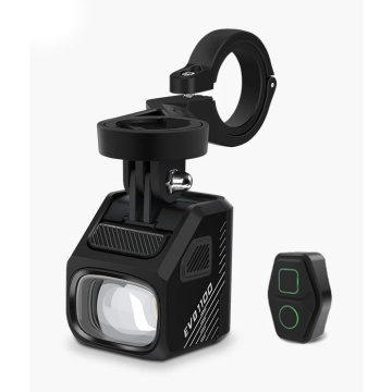 Lampka przednia MAGICSHINE EVO 1100 BLACK, 1100 lumenów, Czarna, Zestaw Lampka + Uchwyt + Pilot (NEW 2025)