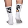 Luxa - Skarpety Kolarskie Beer Ride Biały L/XL