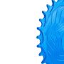 Blat MTB 1x Alugear AERO Round Boost do SRAM 3-bolts 38T-Niebieski