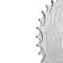 Blat MTB 1x Alugear AERO Round Boost do SRAM 3-bolts 38T-Srebrny