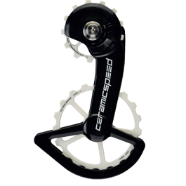 Wózek Przerzutki CeramicSpeed OSPW Shimano 9250/8150 Series Cerakote White  Coated