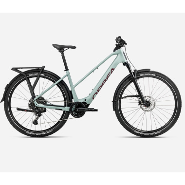 Orbea rower elektryczny KEMEN ADV 20 MID S Blue-Brugundy