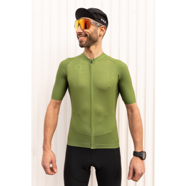RASO Koszulka Kolarska Colorful (L,zielona)