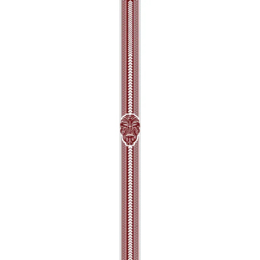 MOKO - Folia rowerowa ochronna 4-bike dolnej części rury głównej MO-08 | Transparent Burgundy