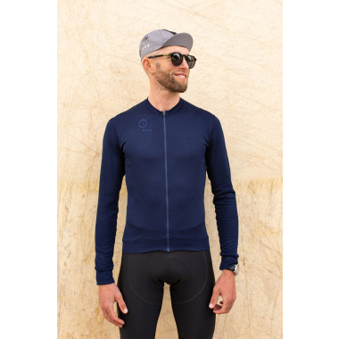 RASO Bluza Kolarska classic Merino XL (granatowa)
