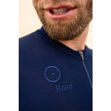 RASO Bluza Kolarska Classic Merino (XL, granatowa)