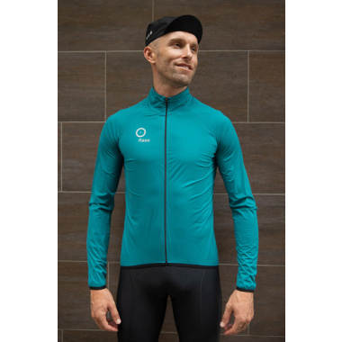 Raso Kurtka Kolarska Wodoodporna Ultralight (M, Niebieska)