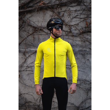 Kurtka Kolarska Raso Wodoodporna Ligh XXL Lemon