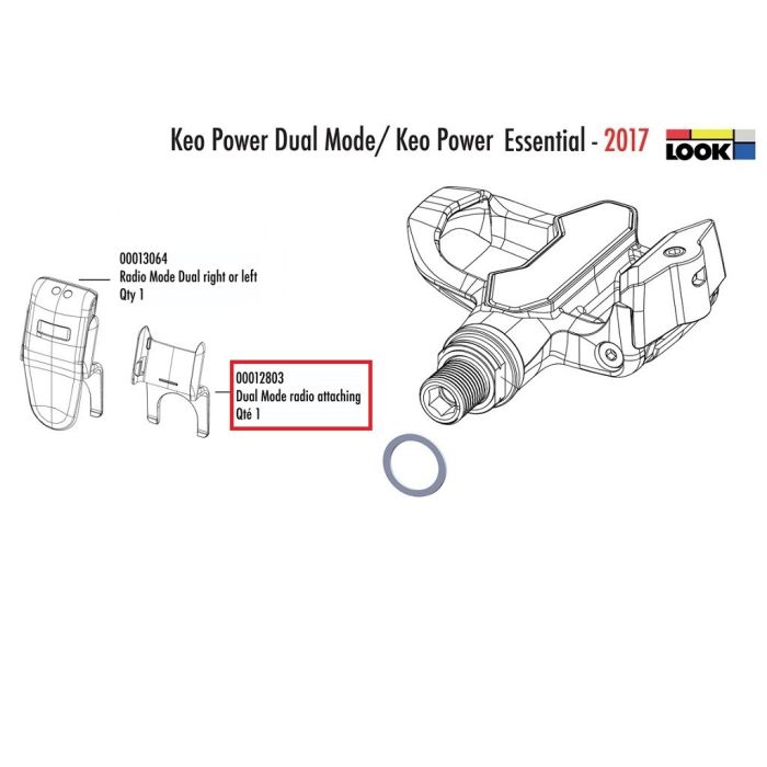 Look keo power dual mode top