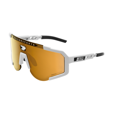 Okulary SCICON AEROSCOPE White Gloss - SCNPP Multimirror Bronze