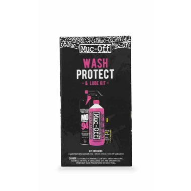 MUC-OFF ZESTAW MYCIE, OCHRONA, SMAROWANIE NA SUCHE WARUNKI Clean, Protect and Lube Kit (Dry Lube version)