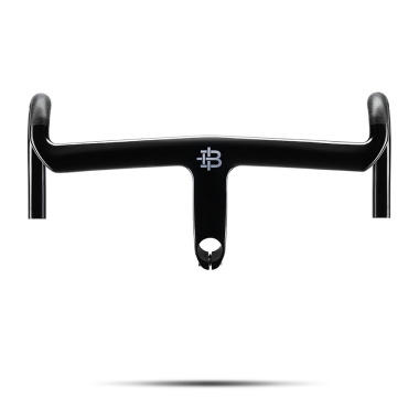 Kierownica BLACK INC CARBON FIBER INTEGRATED BARSTEM HB-04, k. Black (40 cm x 130 mm)
