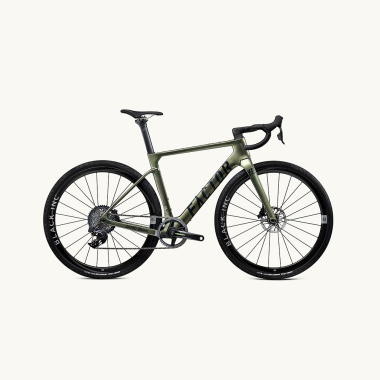 Rama FACTOR (Zestaw Premium) OSTRO GRAVEL UDH Disc k. Olive Green, r. 58