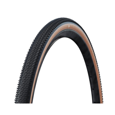 Opona gravel Schwalbe G-One R PRO 700x45c czarny/brązowy TLR
