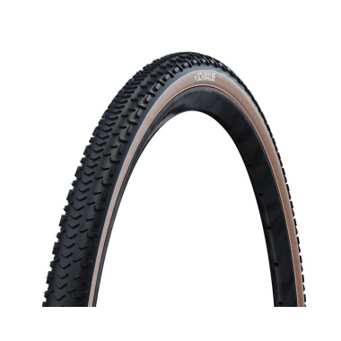 Opona gravel Schwalbe G-One RX PRO 700x45c czarny/brązowy TLR