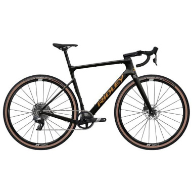Gravel Ridley ASTR Black Metallic/Bronze Gold Apex AXS rozmiar L