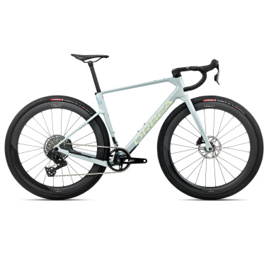 Orbea rower gravelowy TERRA RACE M31eLTD z OQUO RC30TEAM 1X M Frozen Concrete