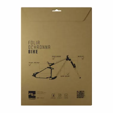 Folia ochronna na rower bike połysk standard - Total - Samoregenerująca