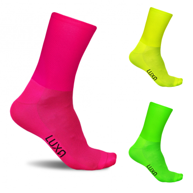 Luxa - Skarpety Kolarskie Fluo