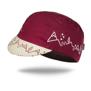Luxa - Czapeczka Kolarska Gravel Wine