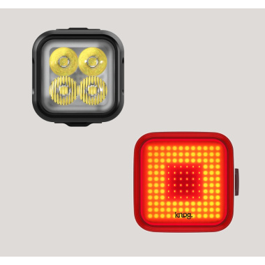 Zestaw lampek przód+tył Knog Blinder Pro 900 + Blinder Square