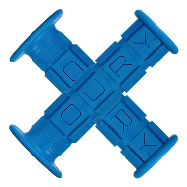 Chwyty kierownicy LIZARDSKINS Single Compound OURY w/ Flange - Blue 