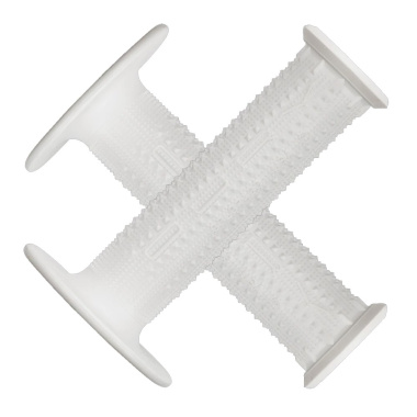 Chwyty kierownicy LIZARDSKINS Single Compound PYRAMID MX - White (NEW 2024)