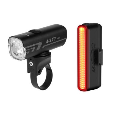 Zestaw MAGICSHINE Lampka przednia ALLTY 600 V2.0 + Lampka tylna SEEMEE 30TL V2.0