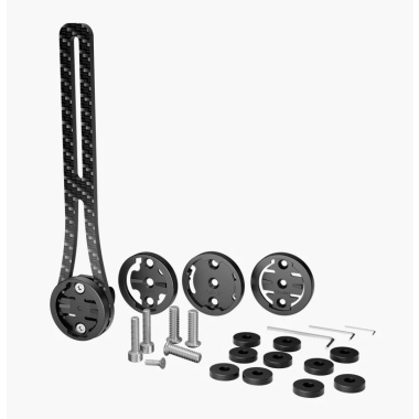Uchwyt na kierownicę MAGICSHINE TTA C karbonowy, Zintegrowany, Z zestawem adapterów  