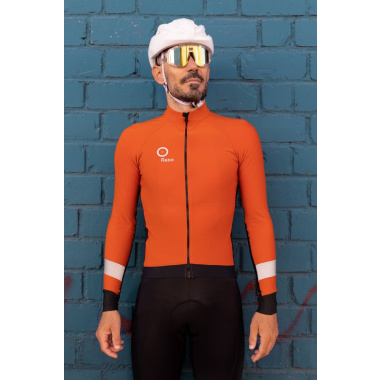 RASO Bluza Kolarska Colorful XXL (pomarańczowa)
