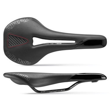 Siodło SELLE ITALIA XR GEL FLOW S (id match - S2) Fec Alloy 7, duro-tek, czarne (WYPRZEDAŻ 45%)