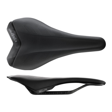 Siodło SELLE ITALIA SLR CARBON S1, Pręty Carbon, Waga 135g (NEW 2026)