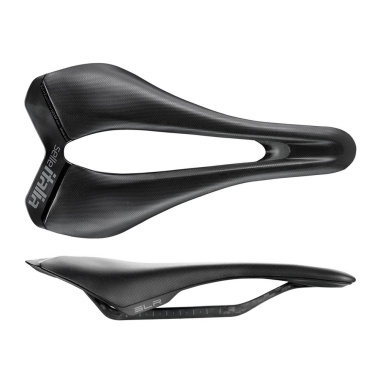 Siodło SELLE ITALIA SLR RACING REPLICA S3, Pręty Carbon, Waga 106g (NEW 2026)