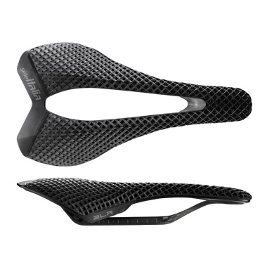 Siodło SELLE ITALIA SLR 3D CARBON S3, Pręty Carbon, Waga 137g (NEW 2026)