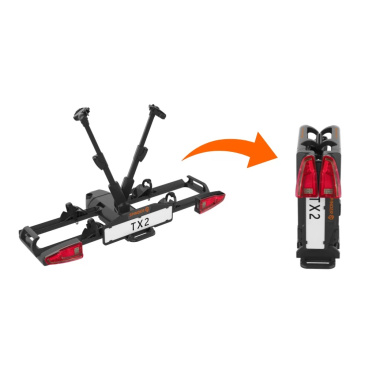 Bagażnik rowerowy na hak SPINDER TX2 LED