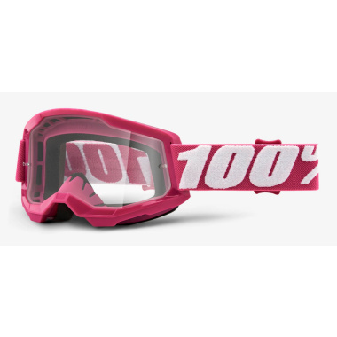 Gogle 100% STRATA 2 FLETCHER (Szyba Przezroczysta Anti-Fog, LT 88%-92%) (NEW)