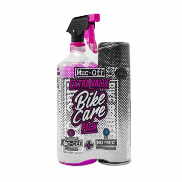 MUC-OFF ZESTAW DO MYCIA NANO TECH + BIKE PROTECT Bikespray Value Duo Pack