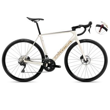 Orbea rower szosowy ORCA M30 57 White - Burgundy - Vul