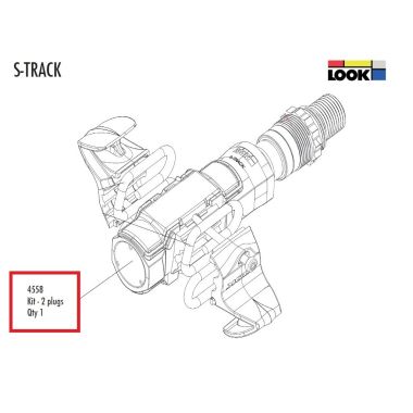  Zatyczka Look 00004558 do pedałow S-Track para