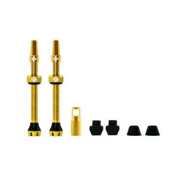 MUC-OFF WENTYLE TUBELESS 60MM ZŁOTE Tubeless Valves/60mm/Gold V2