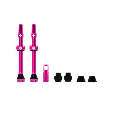 MUC-OFF WENTYLE TUBELESS 60MM RÓŻOWE Tubeless Valves/60mm/Pink V2
