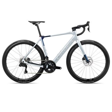 Orbea rower elektryczny GAIN M10i L Halo Silver (Matt) - Blue Carbon View
