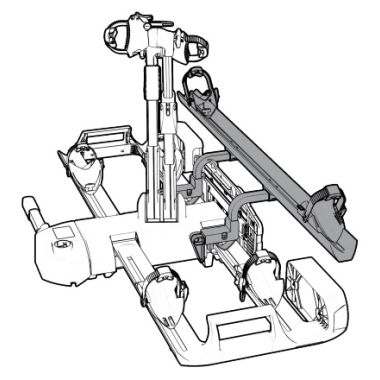 Adapter XB2 na trzeci rower do bagażnika Spinder TX2