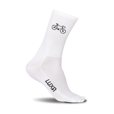 Luxa - Skarpety Kolarskie Bicycle Biały S/M