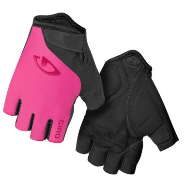 Rękawiczki damskie GIRO JAG'ETTE krótki palec magenta roz. L (obwód dłoni 190-204 mm / dł. dłoni 185-195 mm) (NEW)