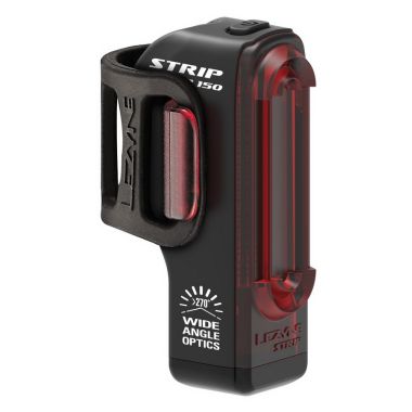 Lampka tylna LEZYNE STRIP DRIVE 150 lumenów, usb czarna (NEW)