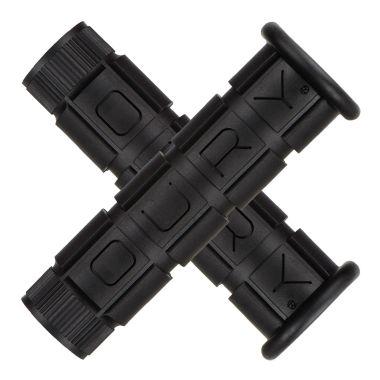 Chwyty kierownicy LIZARDSKINS Single Compound OURY - Black 
